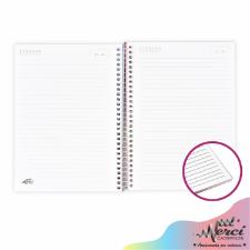 CADERNO ESPIRAL COLEGIAL GOOD VIBES 80 FOLHAS 90G MERCI