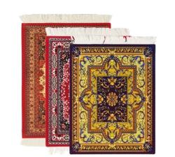 MOUSE PAD TAPETE PERSA AVELUDADO C/ FRANJAS