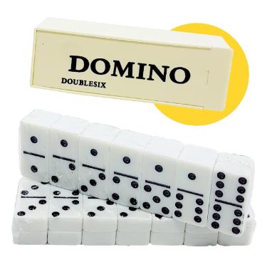 Jogo de Domin� Plastico 28 Pe�as