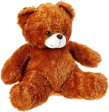 URSO SENTADO FOFFYLANDIA MARROM 33CM