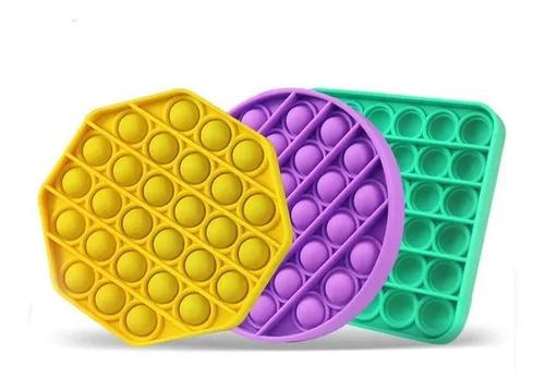 BRINQUEDO FIDGET TOY POP IT COR LISA
