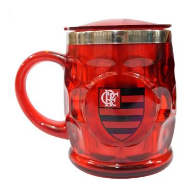 CANECA GOMADA 500ml - FLAMENGO