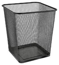 LIXEIRA METAL QUADRADA 16,5 LITROS ORDENE