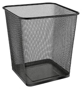 LIXEIRA METAL QUADRADA 16,5 LITROS ORDENE