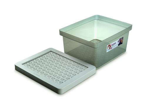 CAIXA ALTA MULTIUSO M - 8,5L. C/ TAMPA ORDENE