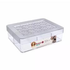 CAIXA COM DIVISORIAS PARA JOIAS TAMANHO P COM TAMPA ORDENE