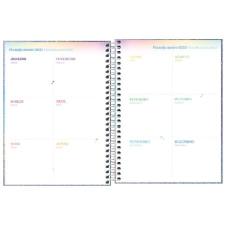 PLANNER ESPIRAL 17,7 X 24 CM GLOW 2023 TILIBRA
