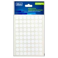 ETIQUETA ADESIVA 19MM BRANCA 6 FOLHAS 210 UNIDADES TILIBRA