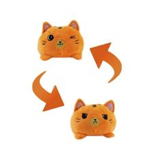 BICHINHO DE PEL�CIA COLORIDO REVERS�VEL - FELIZ E TRISTE - GATINHO