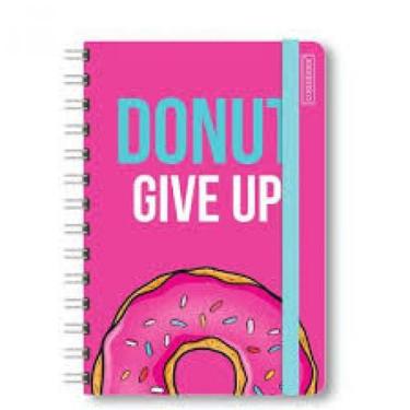 CADERNO 80FLS 70GR WIRE O OFF WHITE DONUTS DERMIWIL