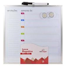 QUADRO LOUSA MAGNETICA DE ALUMINIO 29 CM SEMANAL - WIN PAPER