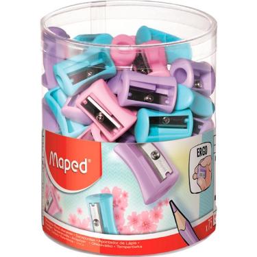 Apontador Vivo Pastel 1 Furo Maped