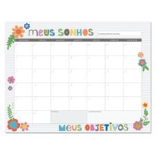 BL FINA IDEIA MENSAL FRASES COLORIDAS 2855