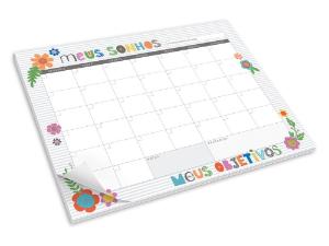 BL FINA IDEIA MENSAL FRASES COLORIDAS 2855