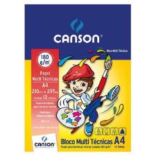 BLOCO MULTI TECNICAS A4 180G 12 FOLHAS 66667500 - CANSON