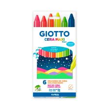 Giz de Cera Giotto Maxi Neon 6 Cores