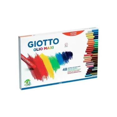 Giz Pastel Oleoso Maxi com 48 Cores Giotto