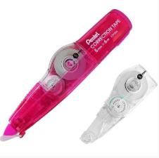 Fita Corretiva 5mmx6m Com Refil Rosa Pentel