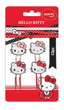CLIPS HELLO KITTY 50MM MOLIN
