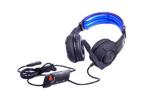 FONE GAMER LED C/ FIO + MICROFONE CONEX�O USB G161 FAM