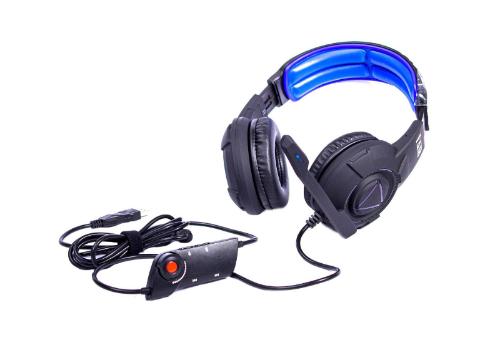 FONE GAMER LED C/ FIO + MICROFONE CONEX�O USB G161 FAM