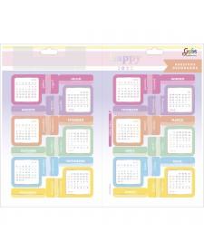 ADESIVO DECORADO DUPLO METALIZADO HAPPY