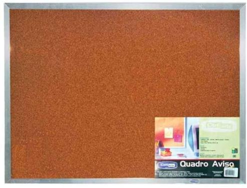 QUADRO CORTICA MOLDURA ALUMINIO 30X45 CORTIARTE
