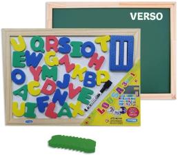 LOUSA INFANTIL 3 EM 1 MAGNETICA BRANCA E VERDE 40X30 CORTIARTE