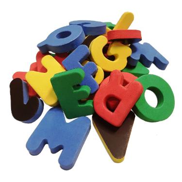 EVA DID�TICO ABC + VOGAIS MAGN�TICO 10MM 31 PE�AS CORTIARTE