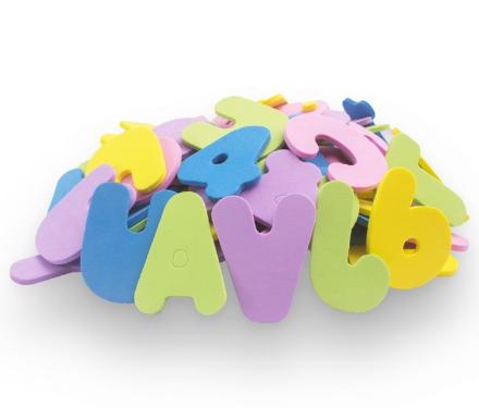 ALFANUM�RICO 8 CM X 8 MM 36 PE�AS CORTIARTE