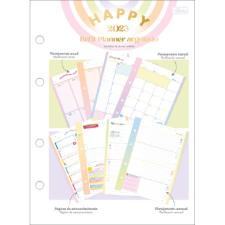 REFIL AGENDA PLANNER ARG S/L HAPPY 327107 TILIBRA