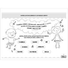 CARTILHA DE ATIVIDADES DE CI�NCIAS - CORPO HUMANO ACAD�MIE 20 FOLHAS TILIBRA