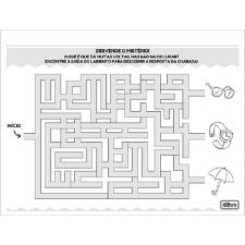 CARTILHA DE ATIVIDADES JOGOS E PASSATEMPOS ACAD�MIE 20 FOLHAS TILIBRA