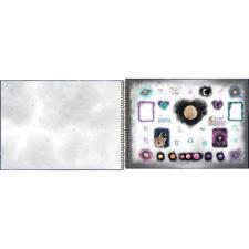 CADERNO DE CARTOGRAFIA E DESENHO ESPIRAL CAPA DURA MAGIC 80 FOLHAS tilibra