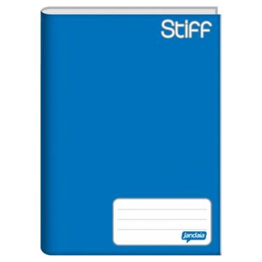 Caderno Brochur�o Capa Dura Costurado 96 Fls 200x275 Azul - Unit�rio - Jandaia