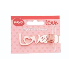 Clip Porta Caneta Love 230440 Molin