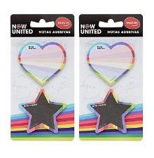 BLOCO NOTAS ADES NOW UNITED COM 2 UNID MOLIN