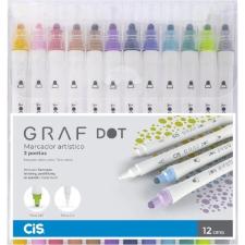 MARCADOR CIS ARTISTICO GRAF 2 PONTAS C/12 527445