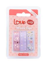 Washi Tape Fita Adesiva Love 15mm x 3m Molin