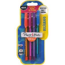 CANETA PAPERMATE KM 0,7MM COM 4 SORTIDAS IMEX 2107772