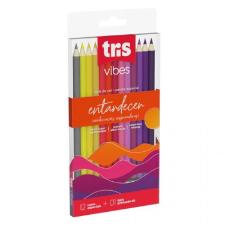 Lapis De Cor Vibes Entardecer 12 Cores Tris