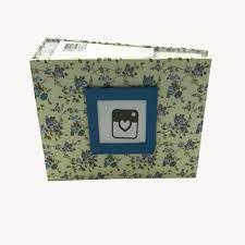 �lbum De Fotos Yes 100 Fotos 10X15Cm Floral Verde