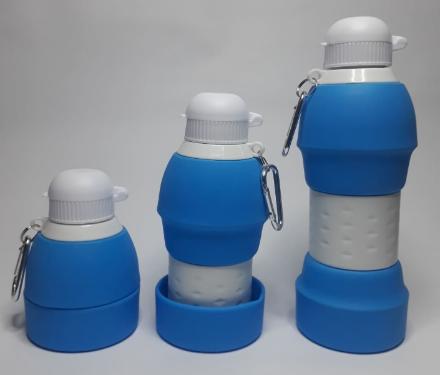 Garrafa de Silicone Retr�til 500ml BM36