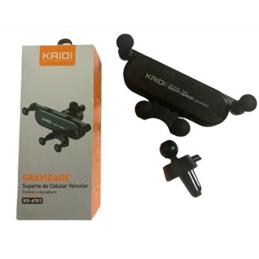 SUPORTE KAIDI VEICULAR GRAVIDADE PT C/PINCA ELASTICA KD6703