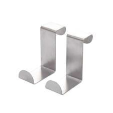 Kit 2 Ganchos Inox 8,5X2,5Cm - Clink