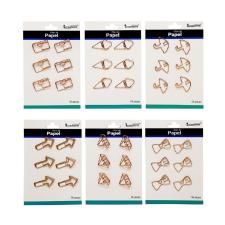 CLIPS ROSE COM 6 PE�AS MODELOS SORTIDOS INTERPONTE HE60105