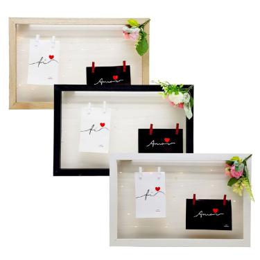 PORTA RETRATO LUMINOSO EM MDF INTERPONTE HD65955