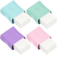 Borracha Branca Pequena com Capa Pl�stica Brw Tons Pastel