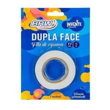 Fita Dupla Face Espuma 19mmX5m - Brw