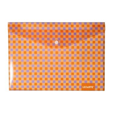 Pasta Plastica Envelope A4 Decorada Leoarte - Leonora